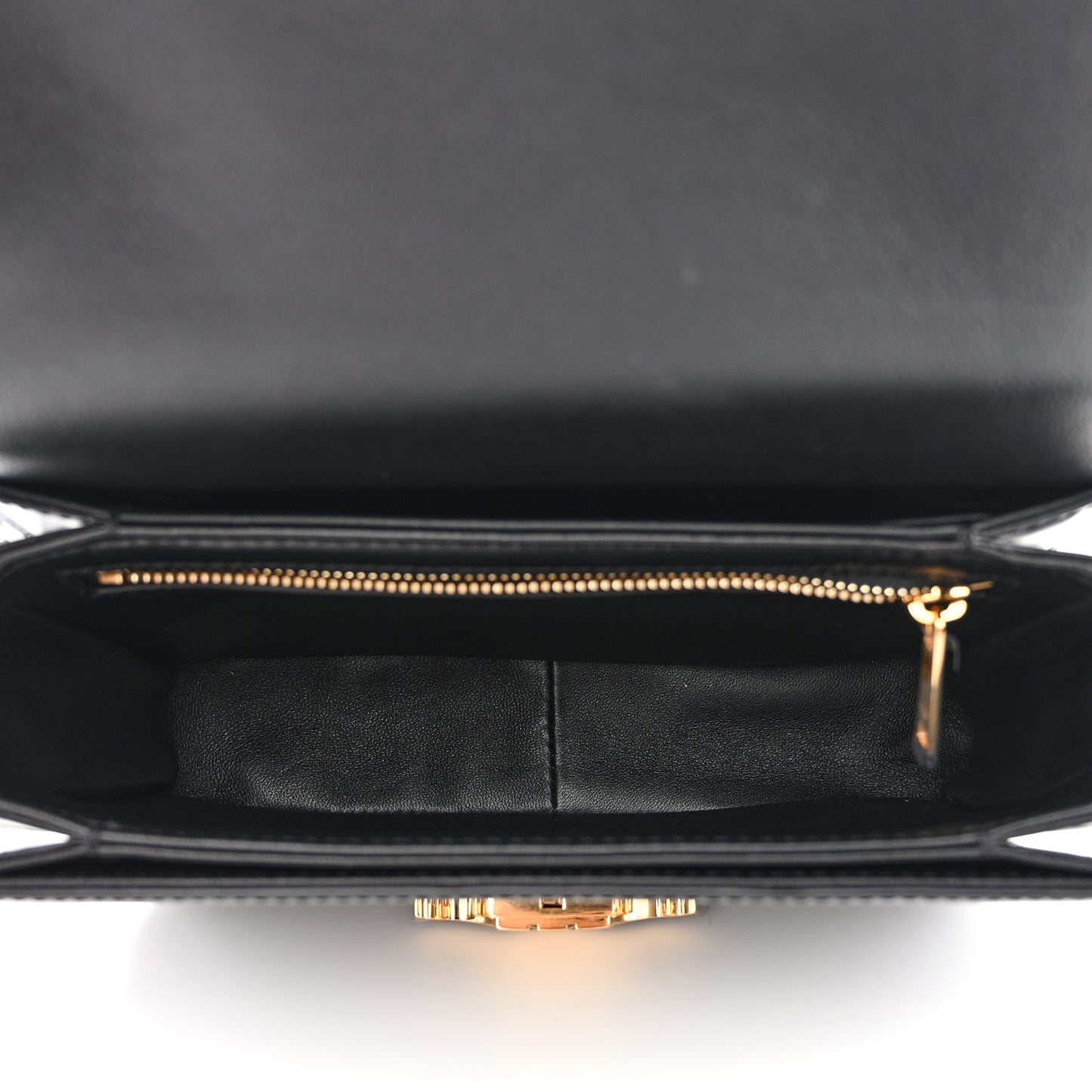 Shiny Calfskin Teen Triomphe Black