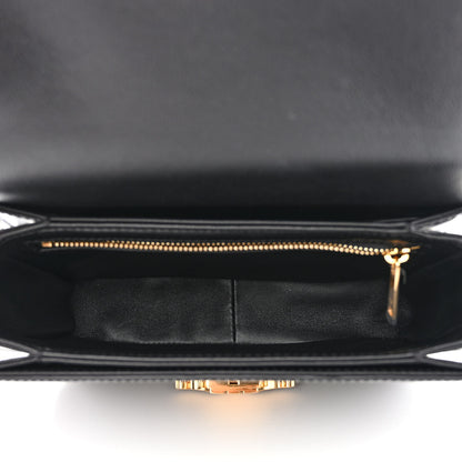 Celine Shiny Calfskin Teen Triomphe Black 5 of 11
