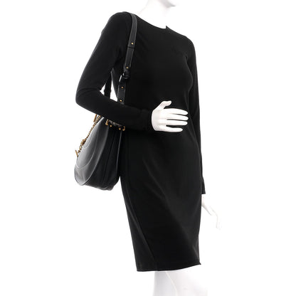 Chloe Grained Calfskin Small Hayley Hobo Black 2 of 8