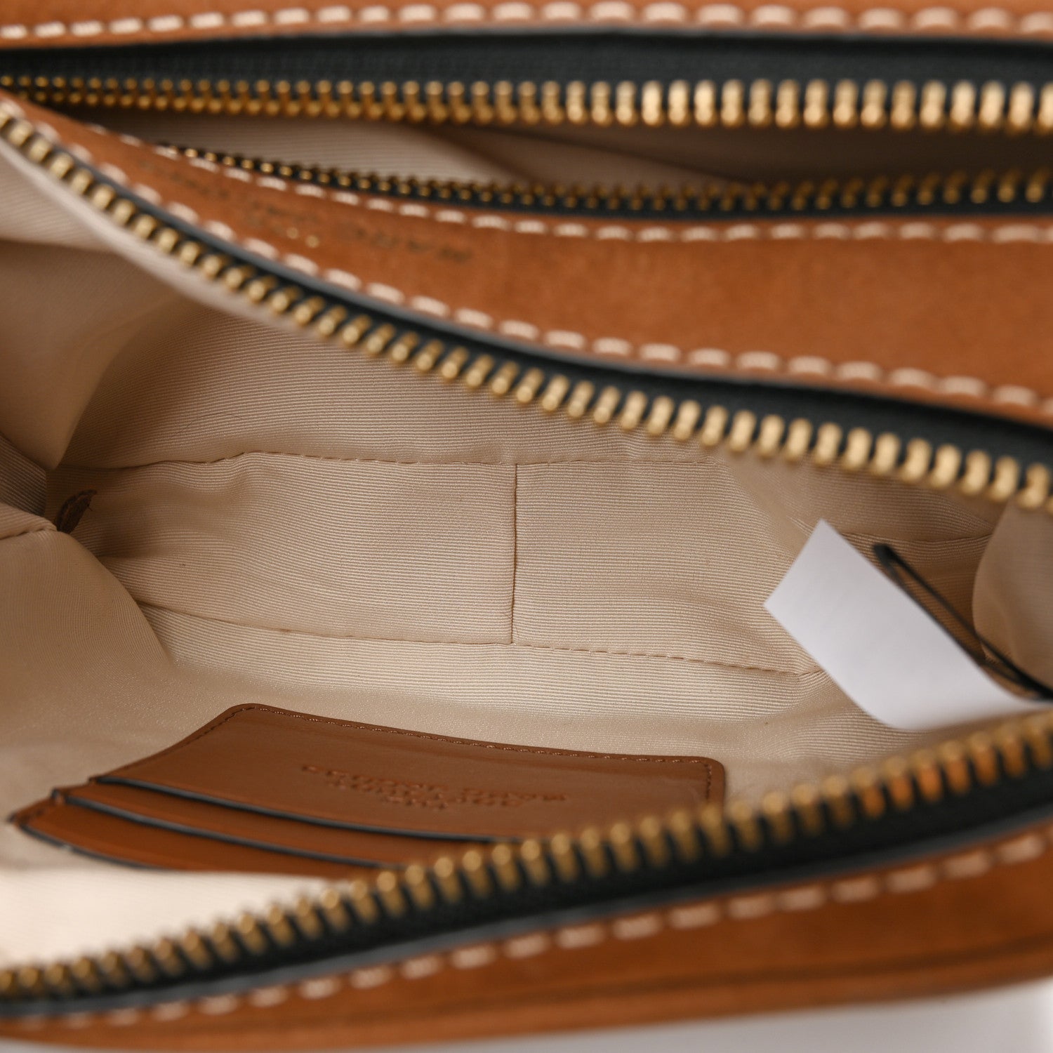 Marc Jacobs Suede The Softshot 27 Bag Tan 6 of 11