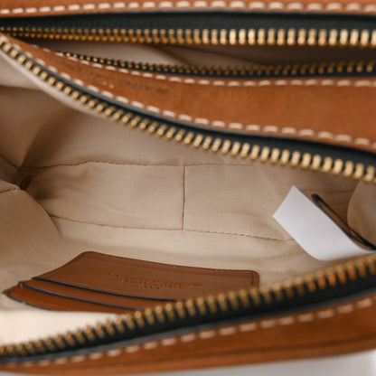 Marc Jacobs Suede The Softshot 27 Bag Tan 6 of 11