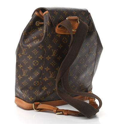 Louis Vuitton Monogram Montsouris GM Backpack 3 of 14