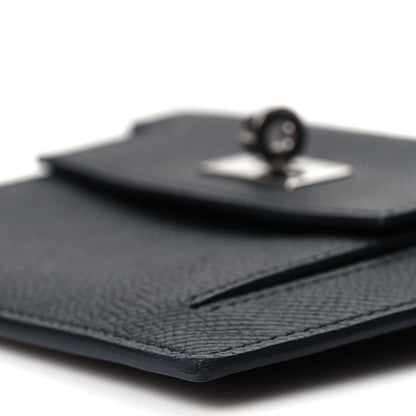 Hermes Epsom Kelly Pocket Compact Wallet Black 9 of 9