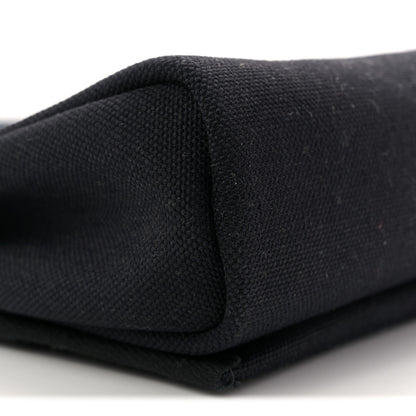 Hermes Military Toile Vache Hunter Herbag Zip Retourne 20 Black 9 of 11