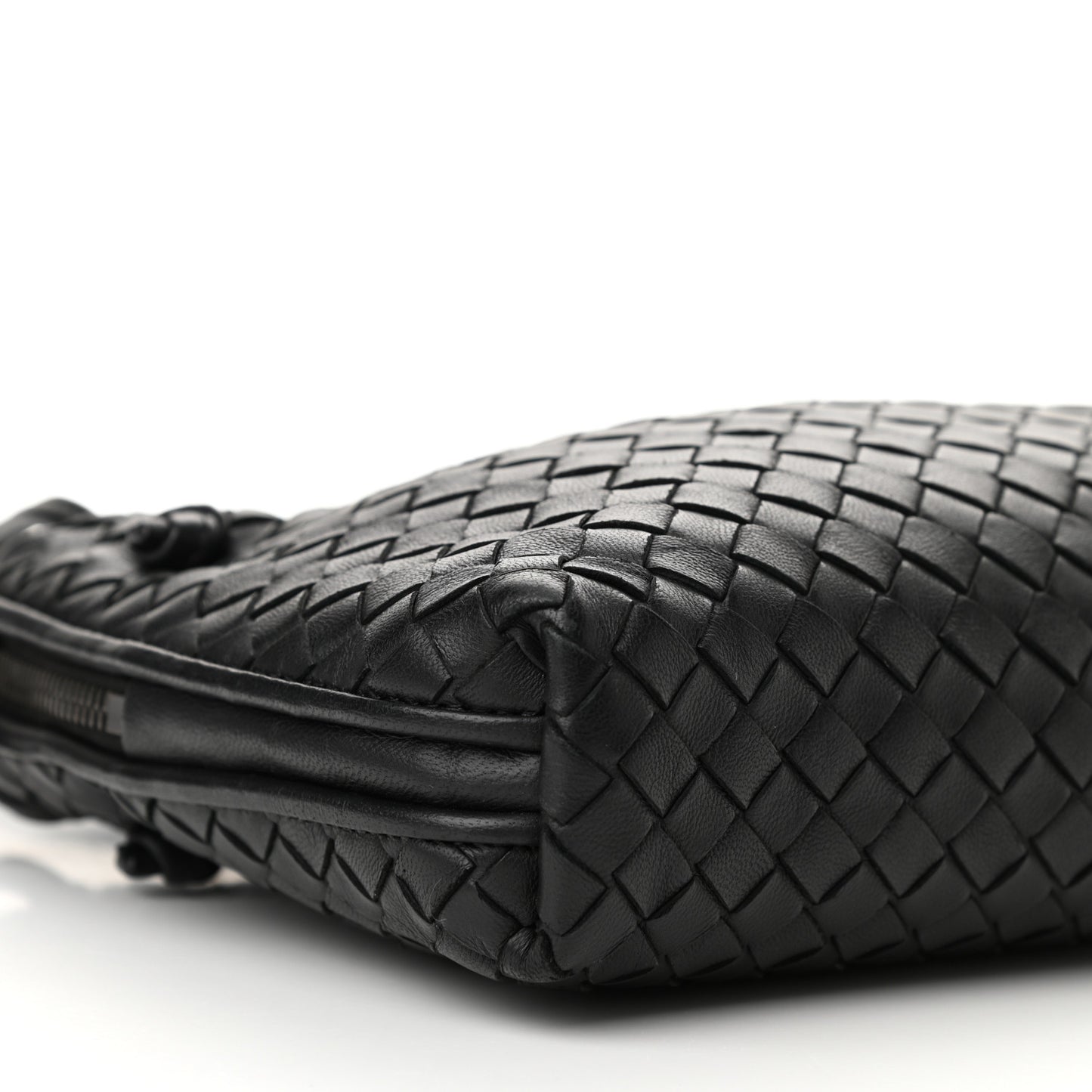 Nappa Intrecciato Nodini Bag Black
