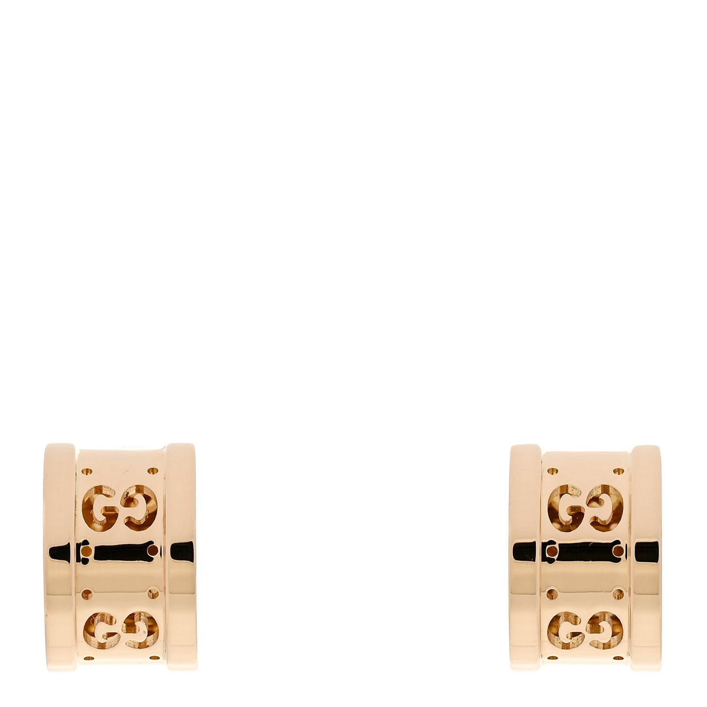 18K Yellow Gold Icon Twirl Earrings