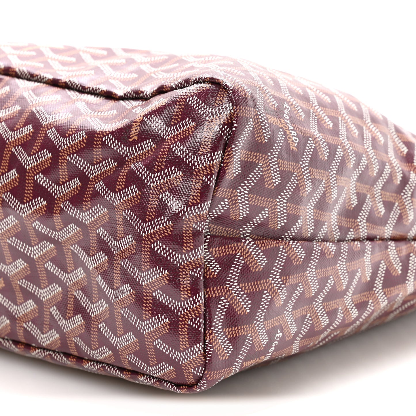 Goyardine Boheme Hobo Burgundy