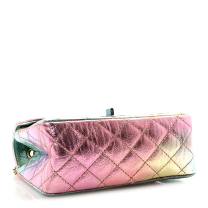 Chanel Metallic Goatskin Quilted Mini 2.55 Reissue Flap Multicolor Multicolor 4 of 11