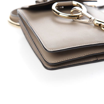 Chloe Suede Calfskin Mini Faye Bracelet Bag Motty Grey 7 of 10