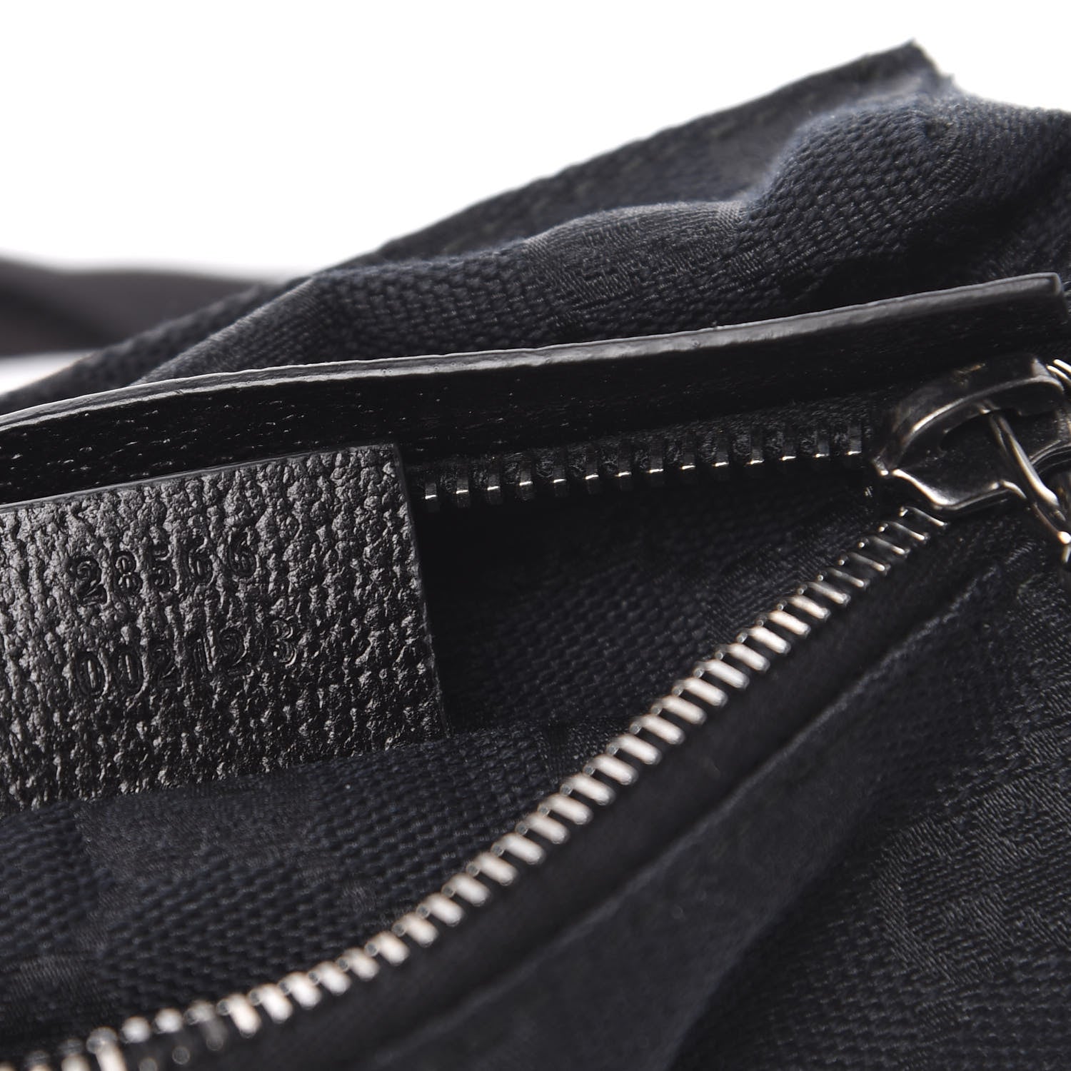Gucci GG Monogram Double Pocket Belt Bag Black 7 of 10
