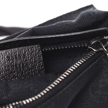 Gucci GG Monogram Double Pocket Belt Bag Black 7 of 10