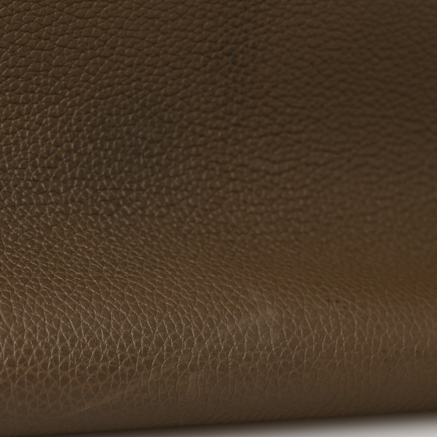 Soft Grained Calfskin Medium Belt Cabas Phantom Taupe