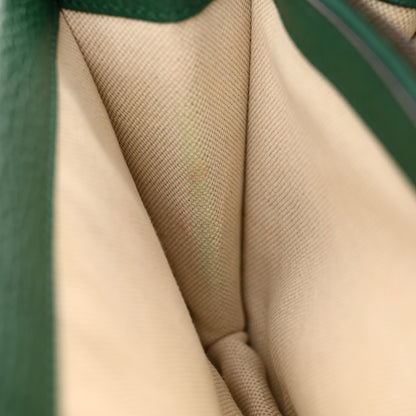 Gucci Pebbled Calfskin Small Dionysus Shoulder Bag Emerald 11 of 14