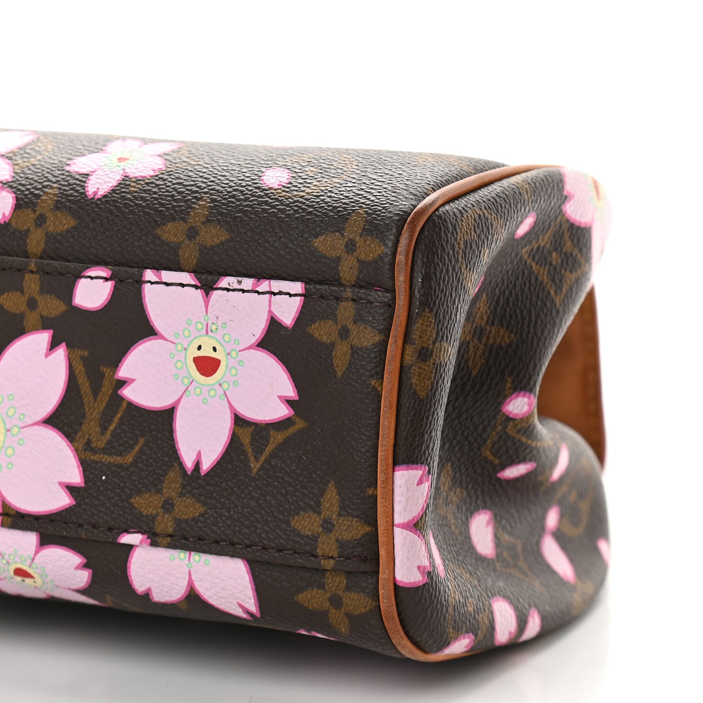 Monogram Cherry Blossom Sac Retro Bag Brown