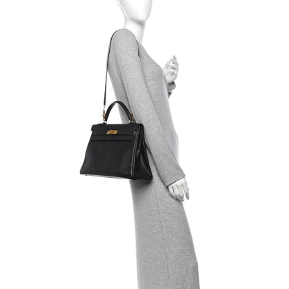 Hermes Ardennes Kelly Retourne 32 Black 2 of 15