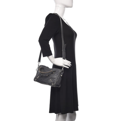 Balenciaga Agneau Giant 12 Silver Hardware Mini City Gris Tarmac 3 of 15