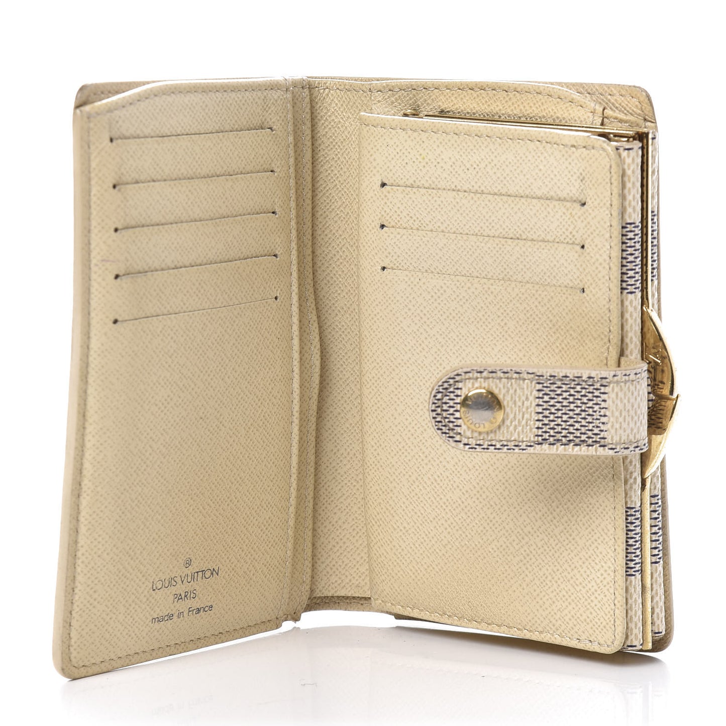 Damier Azur French Purse Wallet