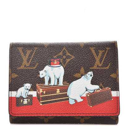 Louis Vuitton Monogram 2017 Christmas Animation Victorine Wallet 1 of 8