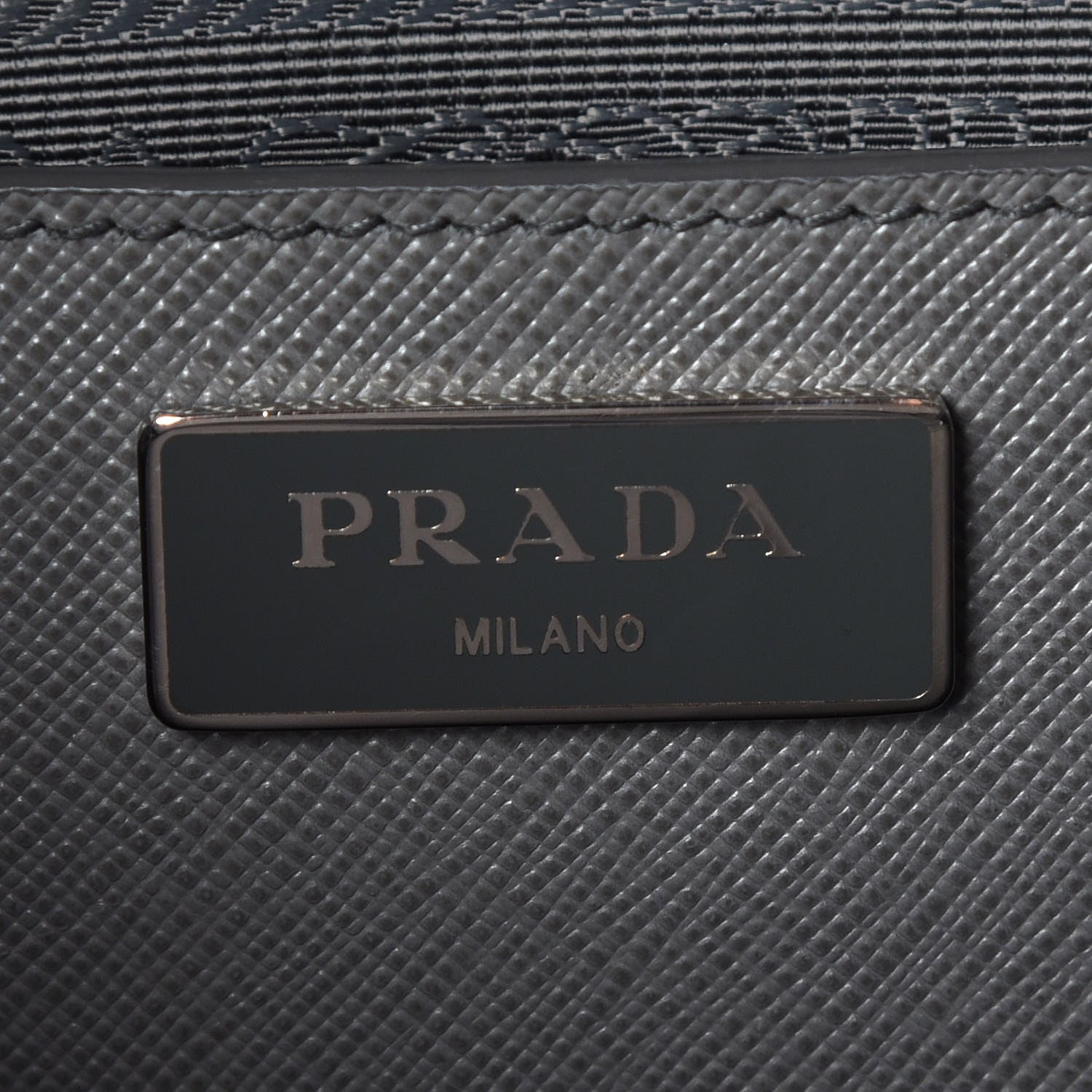 Prada Saffiano Medium Galleria Double Zip Tote Marmo 9 of 10