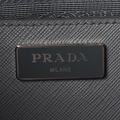 Prada Saffiano Medium Galleria Double Zip Tote Marmo 9 of 10