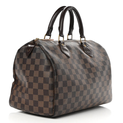 Louis Vuitton Damier Ebene Speedy 30 3 of 14