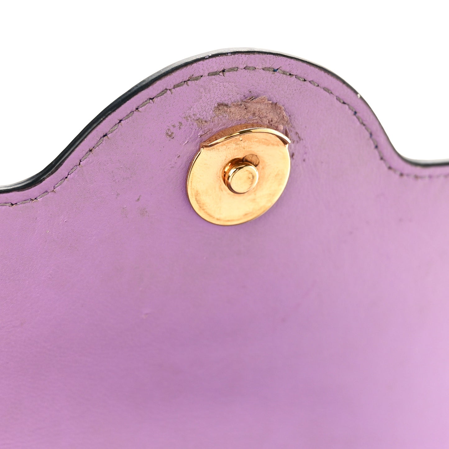 Calfskin Mini La Medusa Bag DV Blue