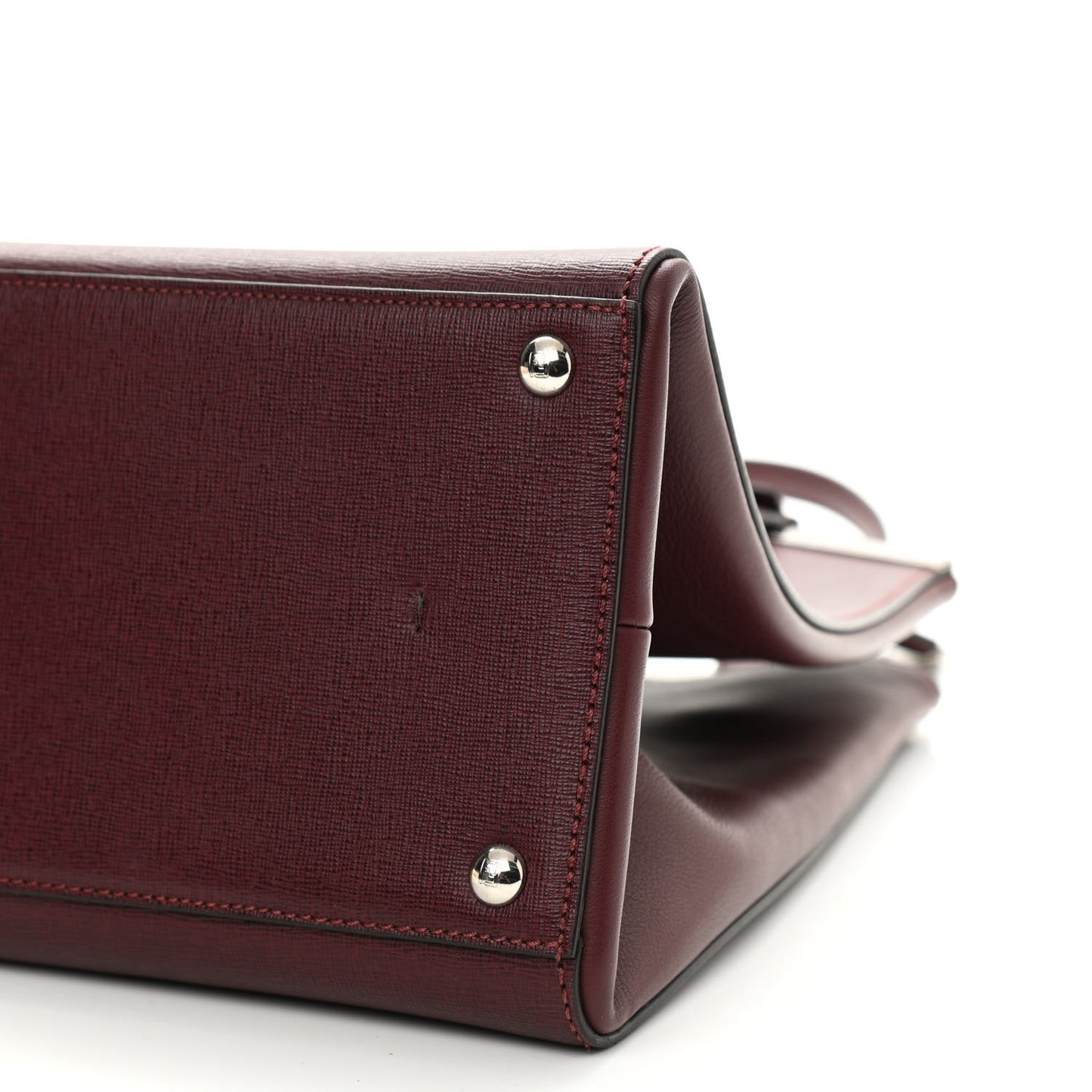 Vitello Elite Flamingo Large 3Jours Tote Bordeaux