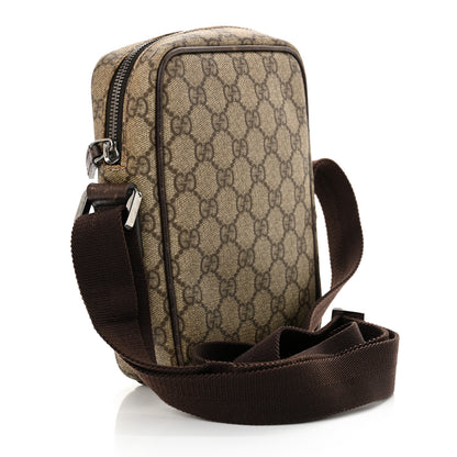 Gucci GG Plus Monogram Messenger Bag Ebony 3 of 14