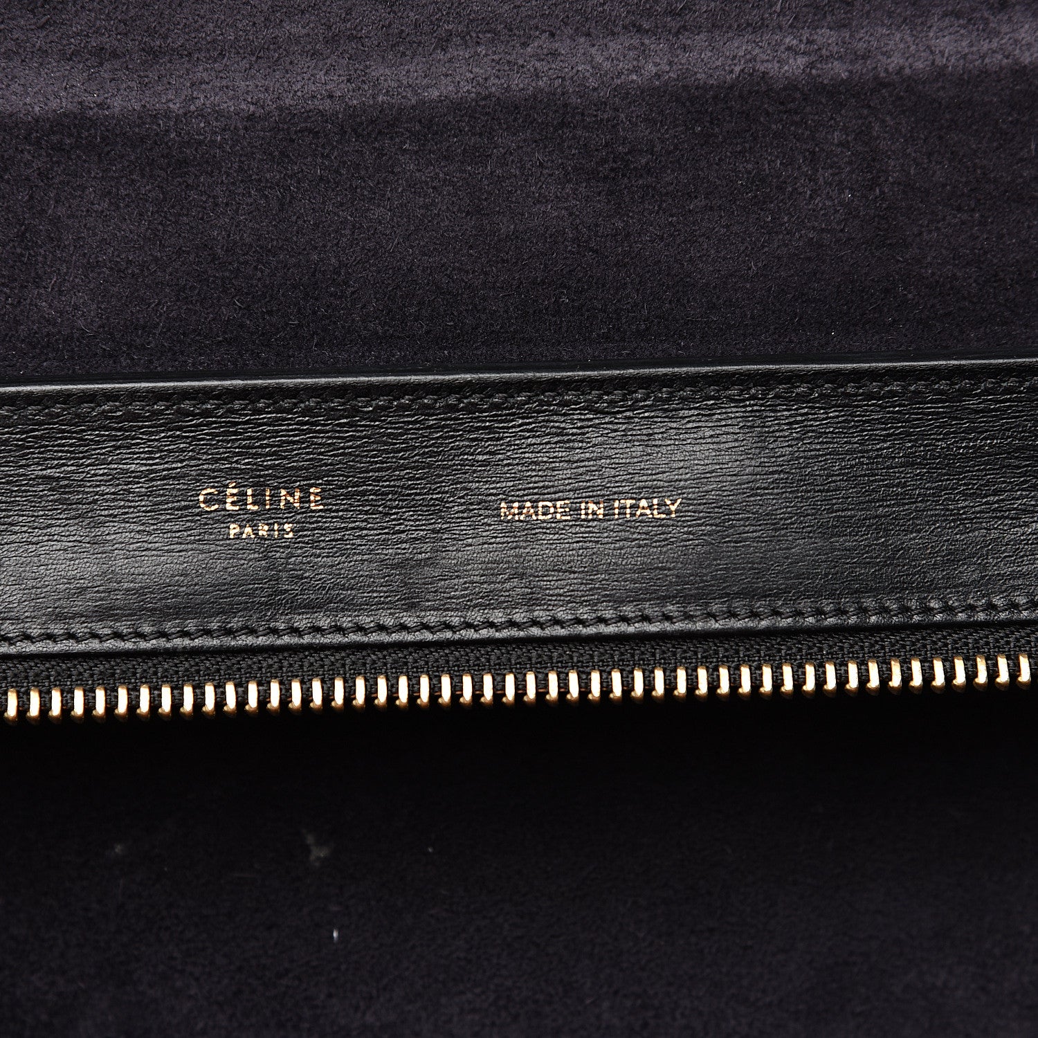Celine Smooth Calfskin Medium Trapeze Black 5 of 14