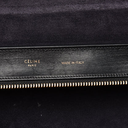 Celine Smooth Calfskin Medium Trapeze Black 5 of 14
