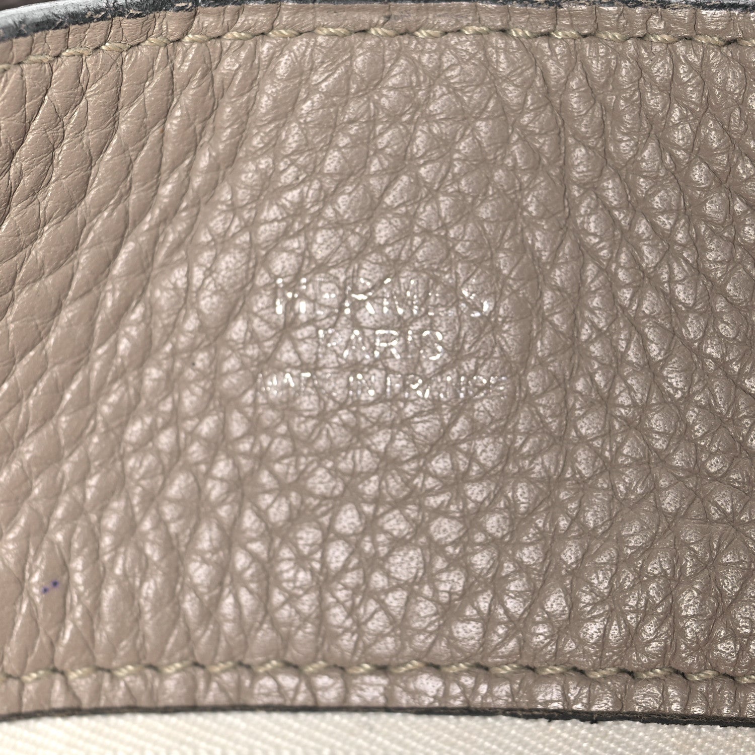 Hermes Taurillon Clemence Marwari GM Gris Tourterelle 6 of 11