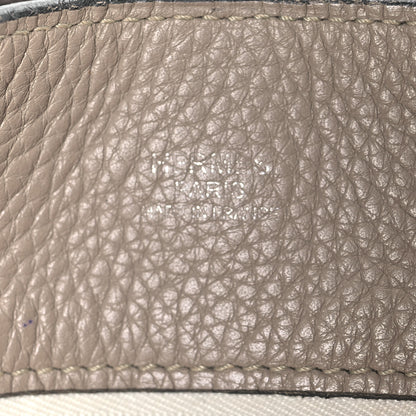 Hermes Taurillon Clemence Marwari GM Gris Tourterelle 6 of 11