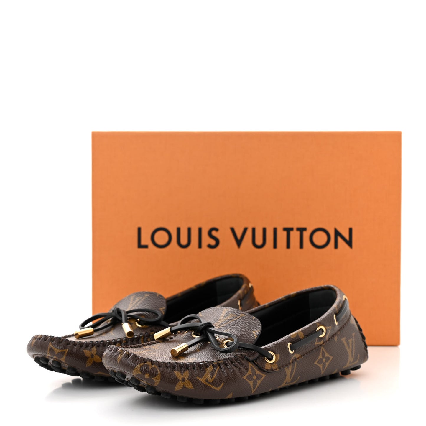 Patent Monogram Gloria Loafers 36