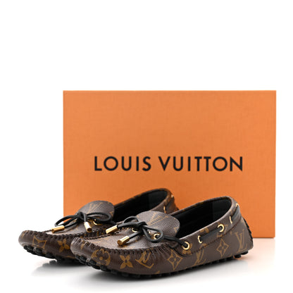 Louis Vuitton Patent Monogram Gloria Loafers 36 9 of 9