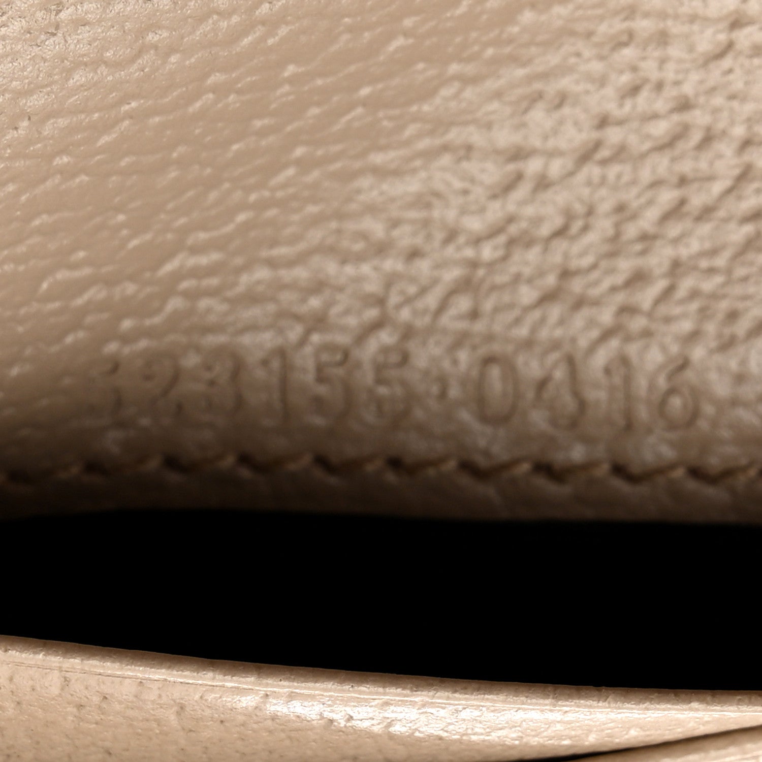 Gucci GG Supreme Monogram Textured Dollar Calfskin Web Ophidia Card Case Beige Mystic White Oatmeal 7 of 8