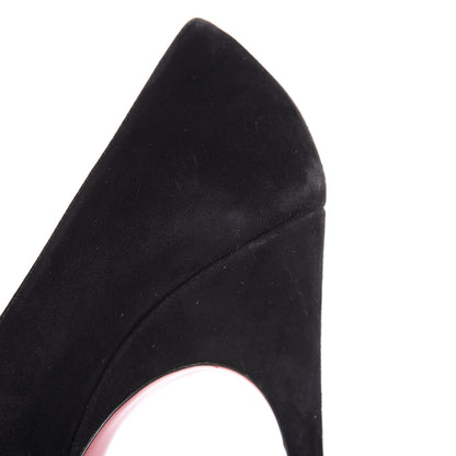 Christian Louboutin Veau Velours Alminette 100 Pumps 36 Black 9 of 10