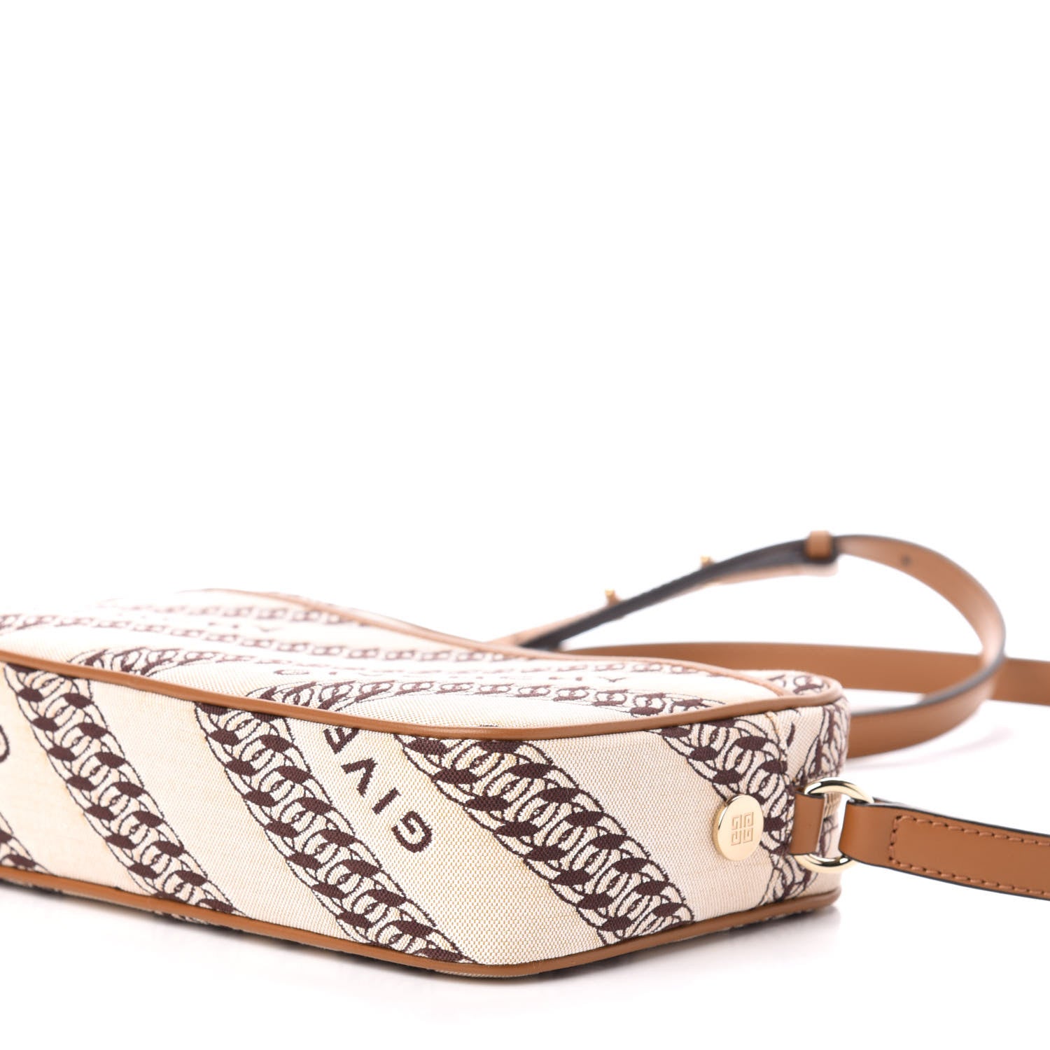 Givenchy Canvas Jacquard Bond Camera Bag Beige 8 of 9