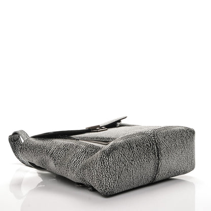 3.1 Phillip Lim 3.1 Textured Calfskin Pashli Backpack Black Cream 4 of 7