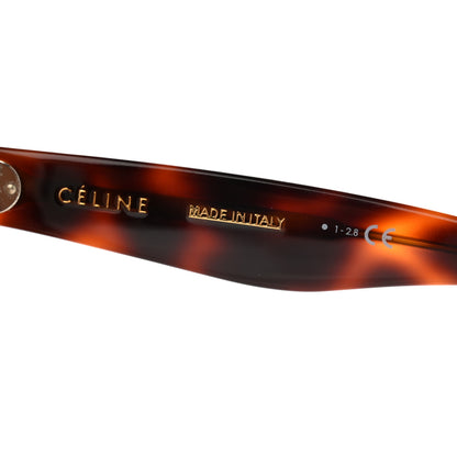 Celine Oversized Square Sunglasses CL40055F Tortoise 6 of 7
