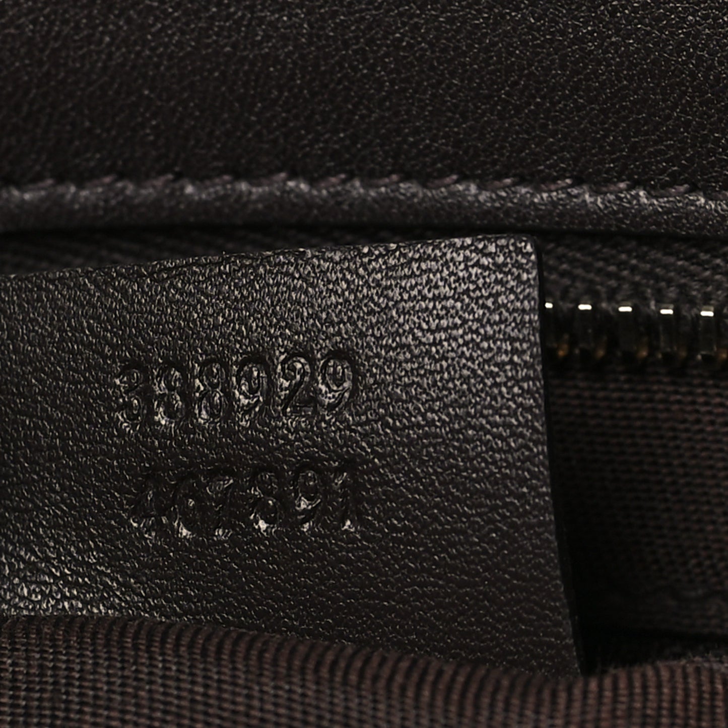 GG Supreme Monogram Medium Joy Tote Dark Brown