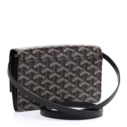 Goyard Goyardine Varenne Continental Wallet Black 2 of 10