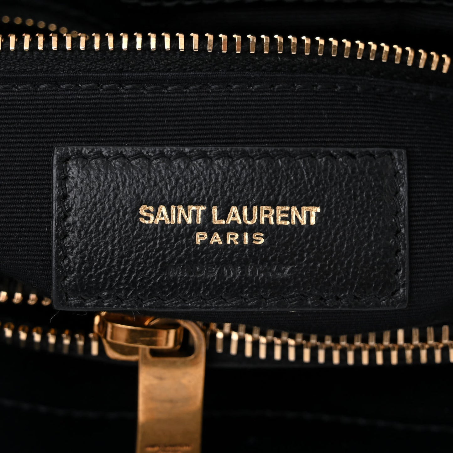Calfskin Y Quilted Monogram Medium Loulou Chain Satchel Black