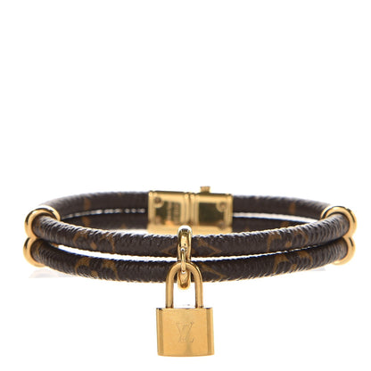 Louis Vuitton Monogram Keep It Twice Bracelet 17 1 of 4