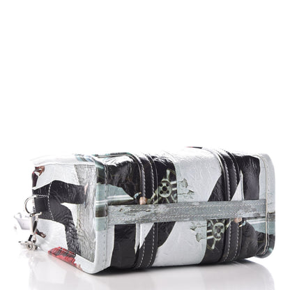 Balenciaga Agneau Arena Bazar Campaign Shopper Tote XS White Red Green 5 of 7