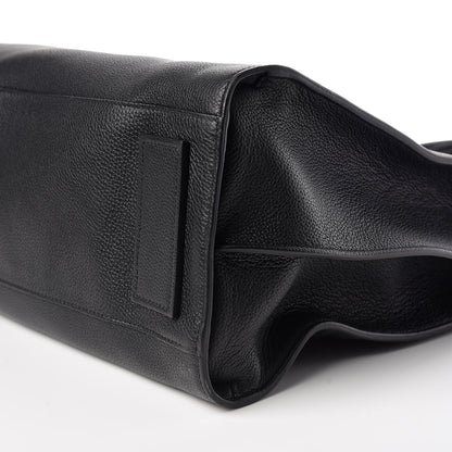 Saint Laurent Grained Calfskin Sac De Jour Souple North South Tote Black 6 of 14