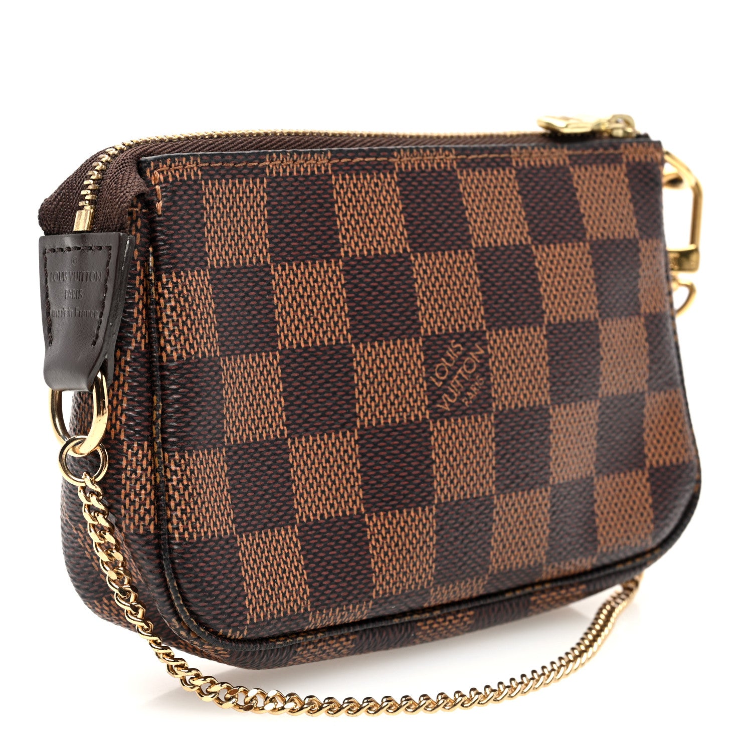 Louis Vuitton Damier Ebene Mini Pochette Accessories 3 of 8