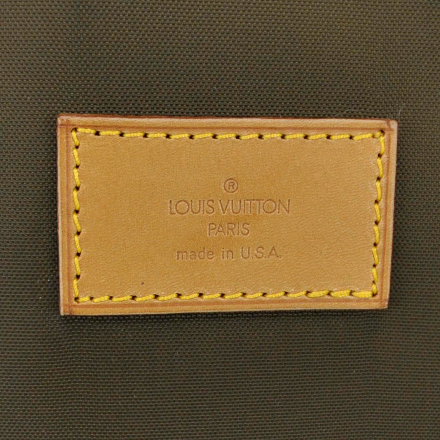 Monogram Garment Bag Hanging
