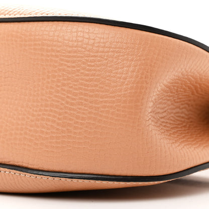 Chloe Grained Calfskin Lambskin Medium Bi-Color Drew Shoulder Bag Wet Sand Sunflower 10 of 15
