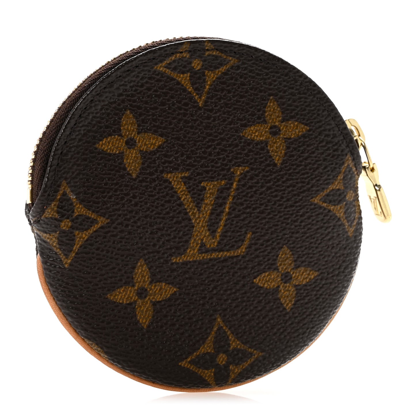 Monogram Round Coin Purse