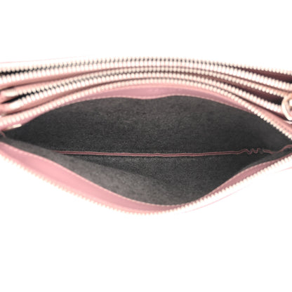 Celine Lambskin Small Trio Crossbody Bag Antique Rose 5 of 13